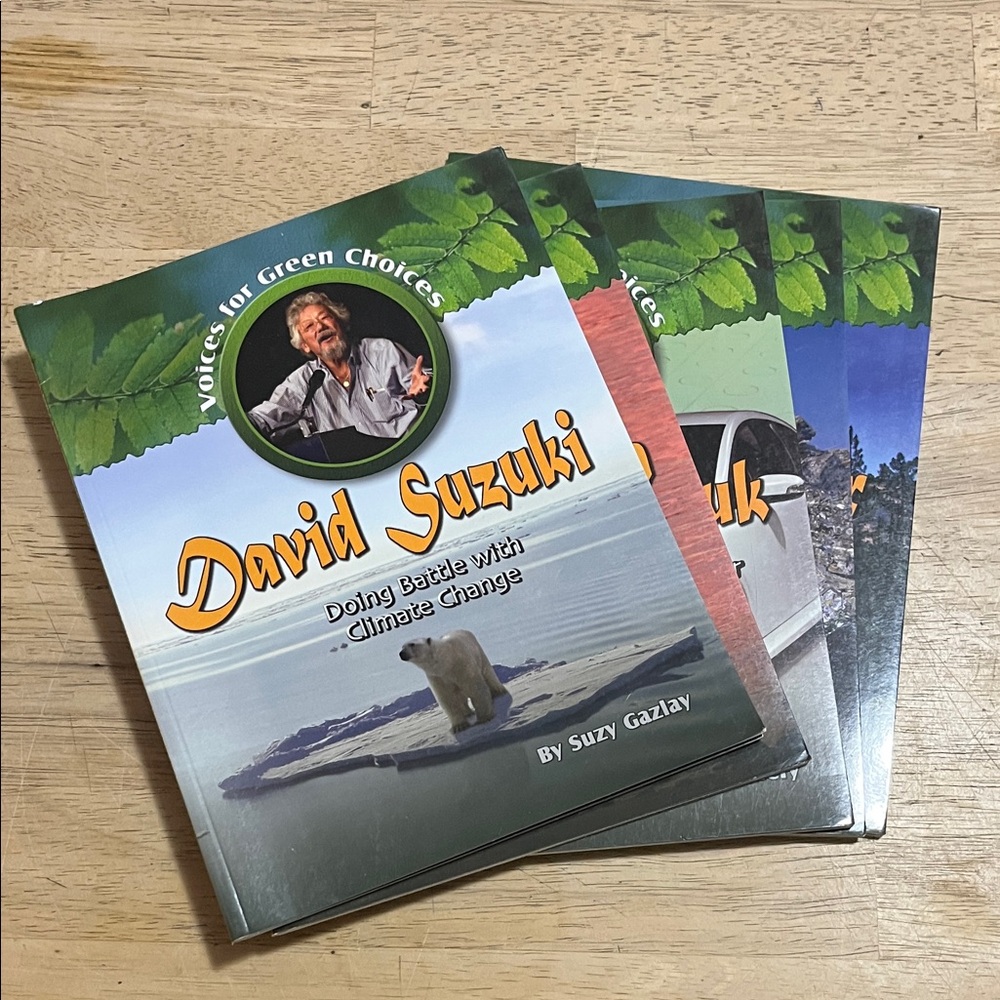 Voices for Green Choices Bundle of Five Children's Books Environmental Activists